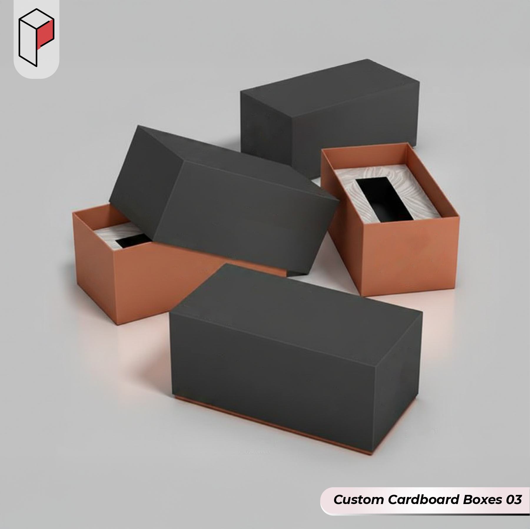 Custom Cardboard Boxes with lid (3)