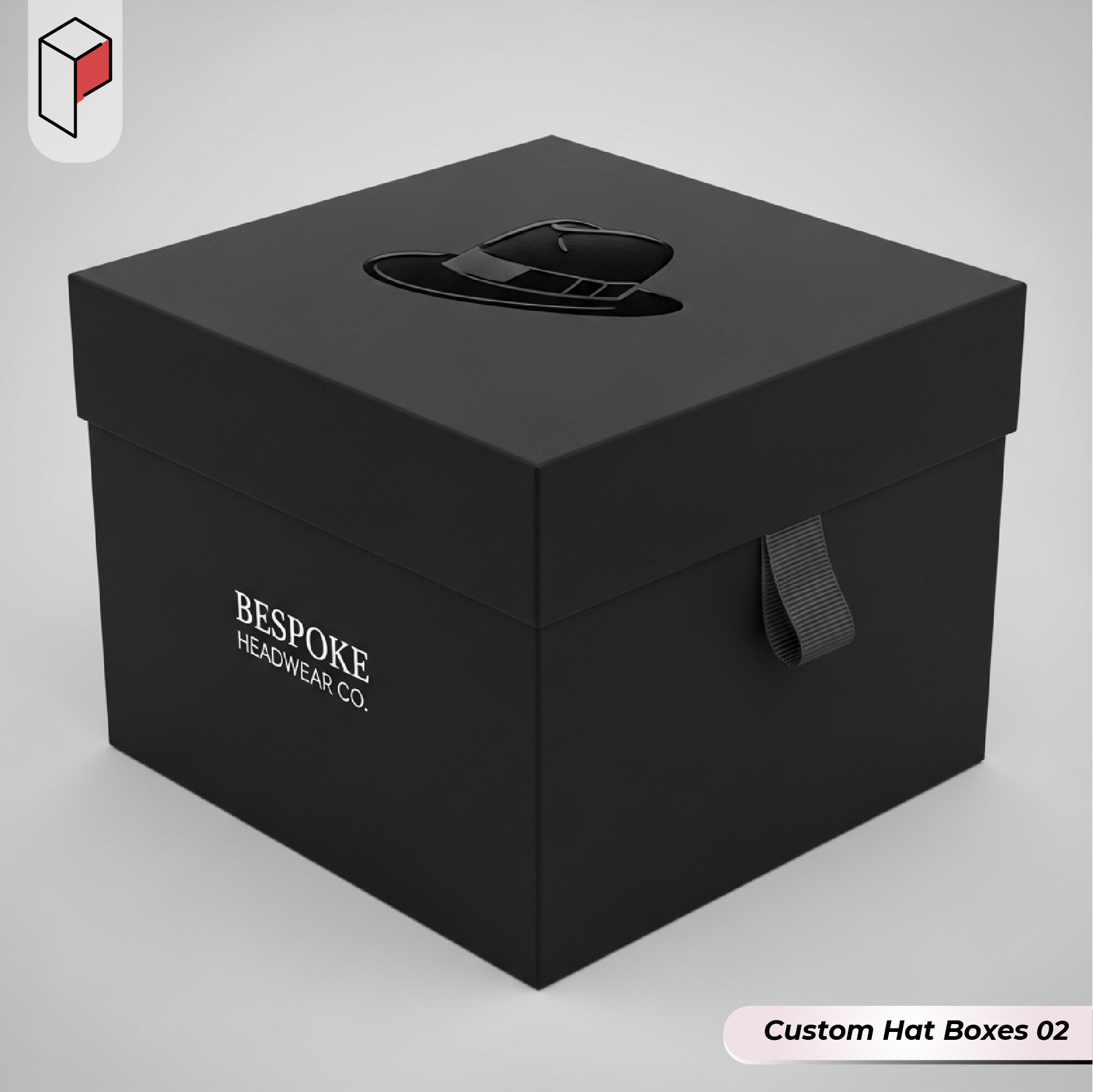 Custom Hat Boxes with lid (2)