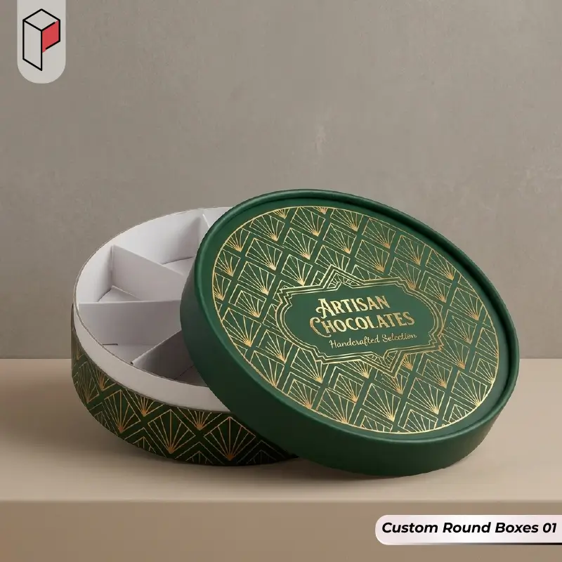 Custom Round Boxes 01