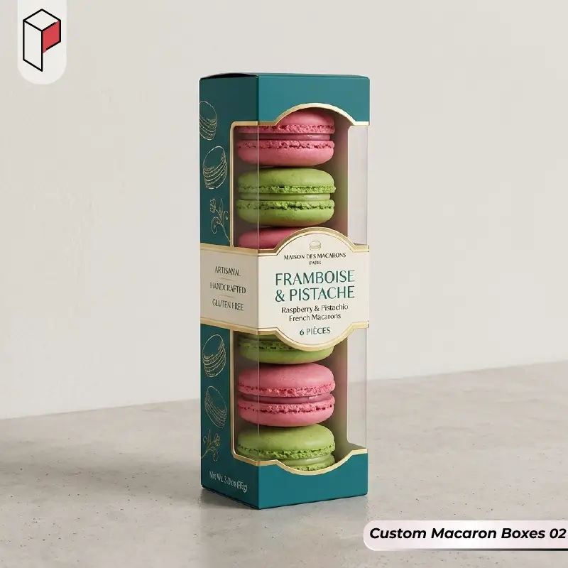 Custom Macaron Boxes Wholesale 02