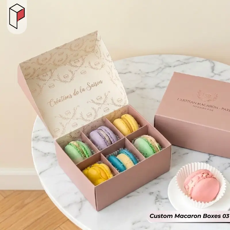 Custom Macaron Boxes Wholesale 03