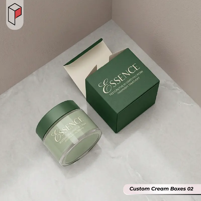 Custom Cream Boxes Wholesale 02