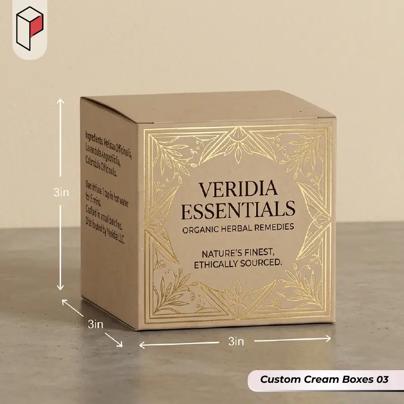 Custom Cream Boxes With Logo 03