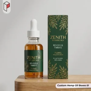 Custom Hemp Oil Boxes
