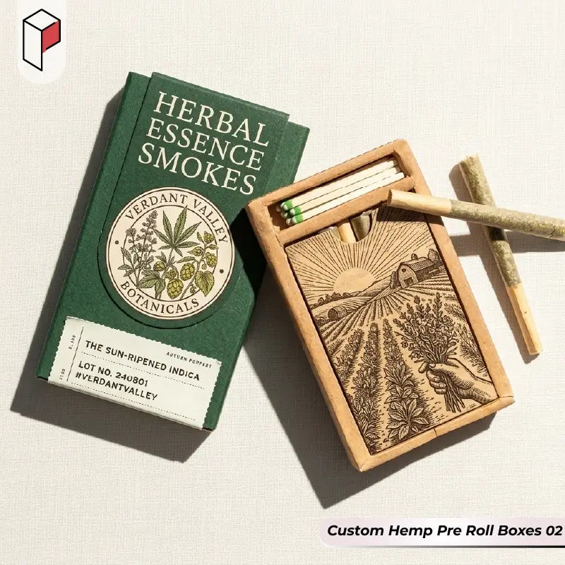 Custom Hemp Pre Roll Boxes Wholesale 02