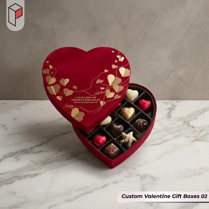 Custom Valentine Gift Boxes Wholesale 02