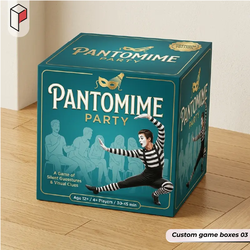 Custom game boxes With Logo 03