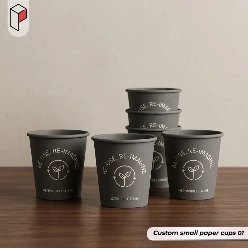 Custom small paper cups 01