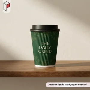 Custom Ripple Wall Paper Cups