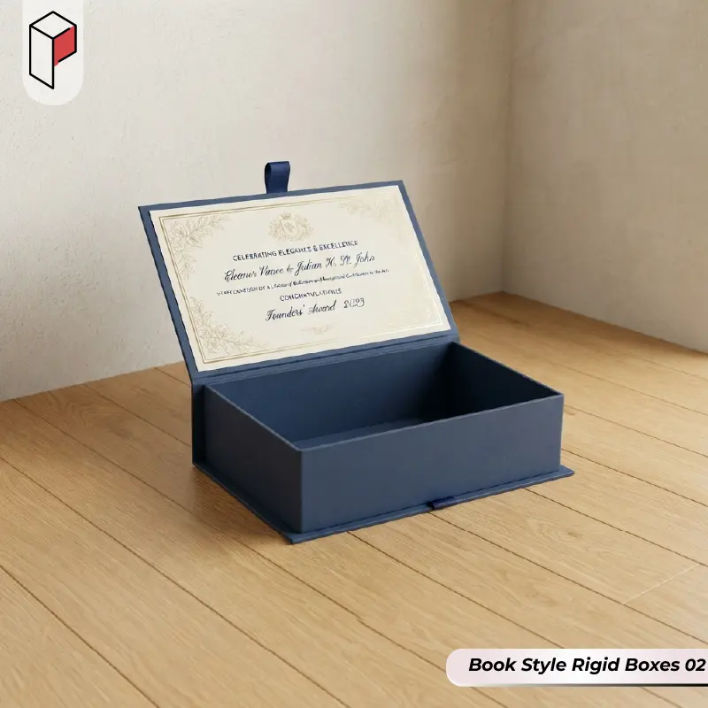 Book Style Rigid Boxes Wholesale 02