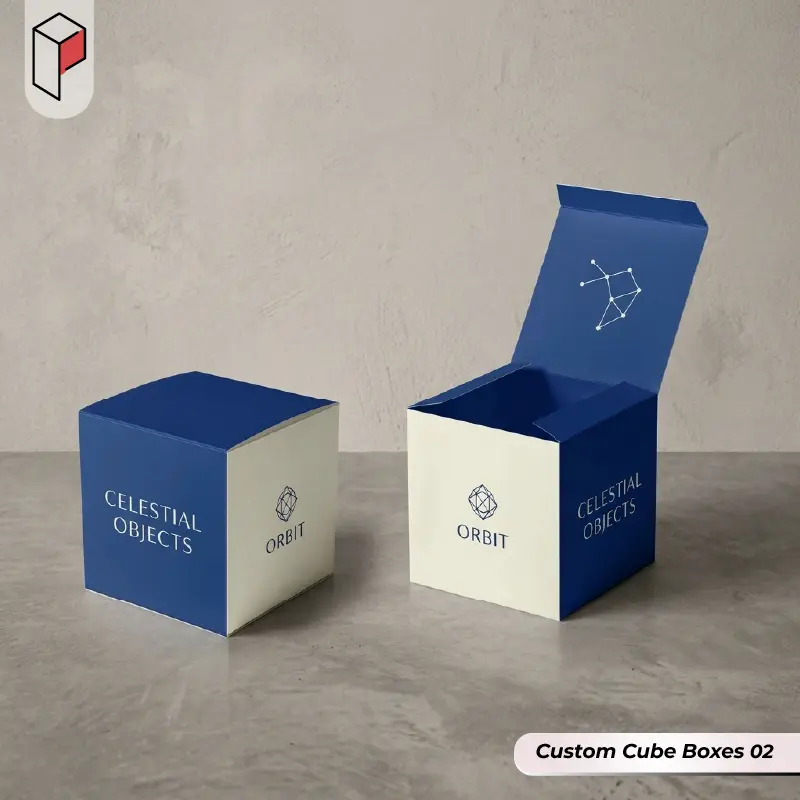 Custom Cube Boxes Wholesale 02