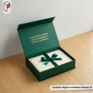 Custom Rigid Invitation Boxes